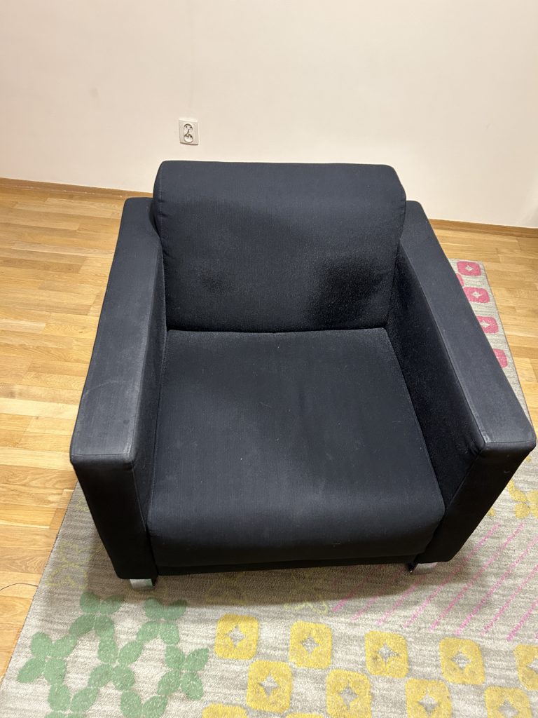 Pranie Foteli Warszawa Przed i Po