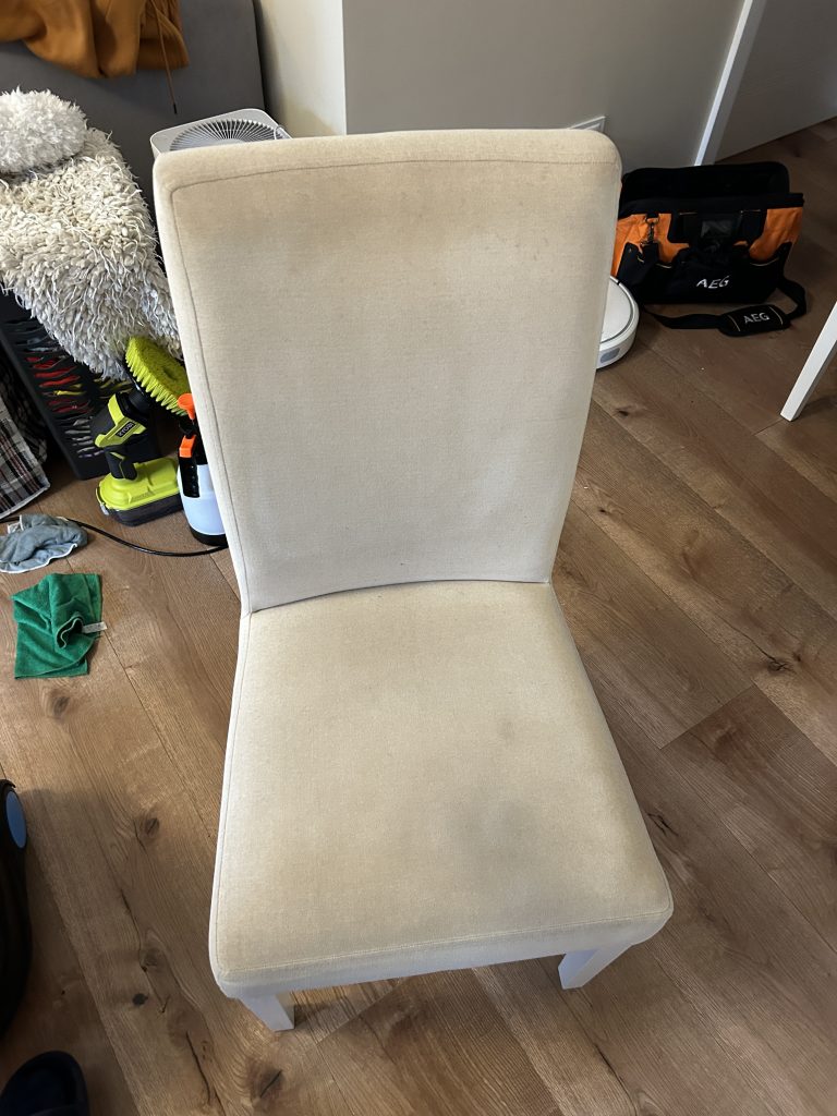 Pranie Foteli Warszawa Przed i Po