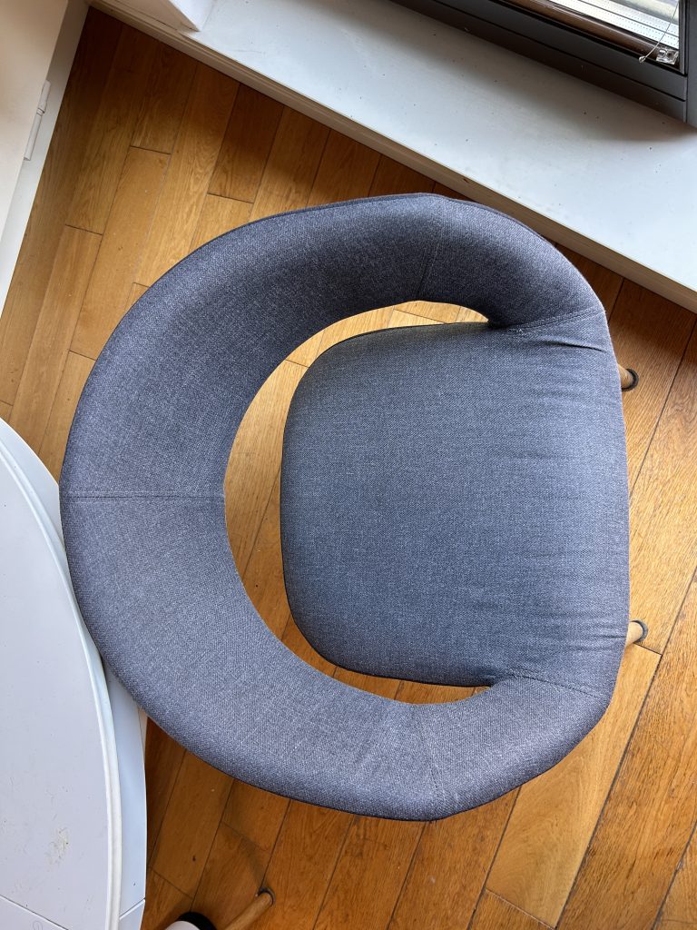 Pranie Tapicerki Warszawa Fotel Przed i Po